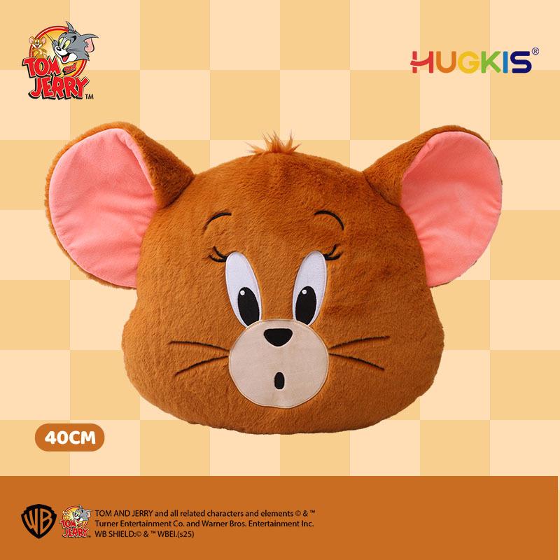 Tom and Jerry Plush Toy Set: Tom Cat Doll & Jerry Mouse Pillow