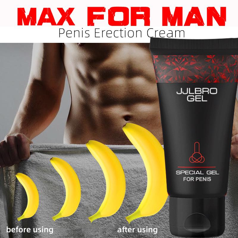 JJLBRO Men's Black Titan Gel: Nourishing Repair Cream for Penis Exercise and Adult Sexual Health.