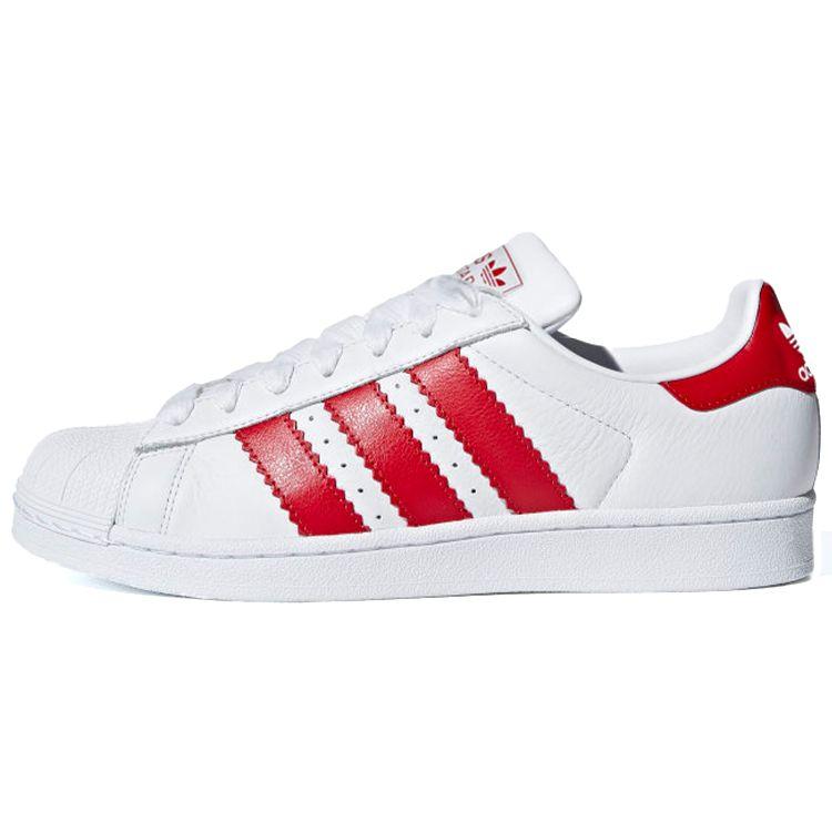 

Кроссовки унисекс adidas Superstar Scarlet White Cloud-White BD7370