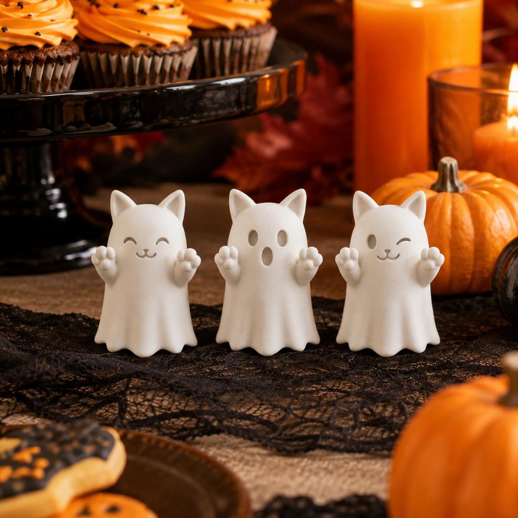 Halloween Tabletop Decor Cute Figurine Vintage for Home