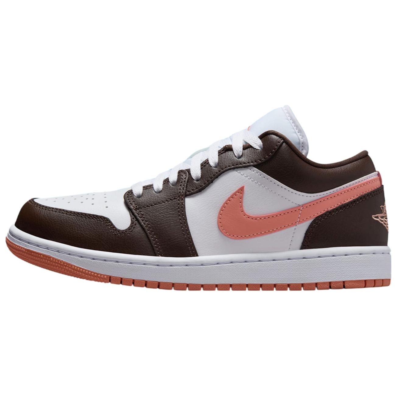 

Jordan Air 1 Минималистичные Удобные Нескользящие Прочные Низкие Ретро Баскетбольные Кроссовки Женские кроссовки Белый Коричневый DC0774-182 36.5