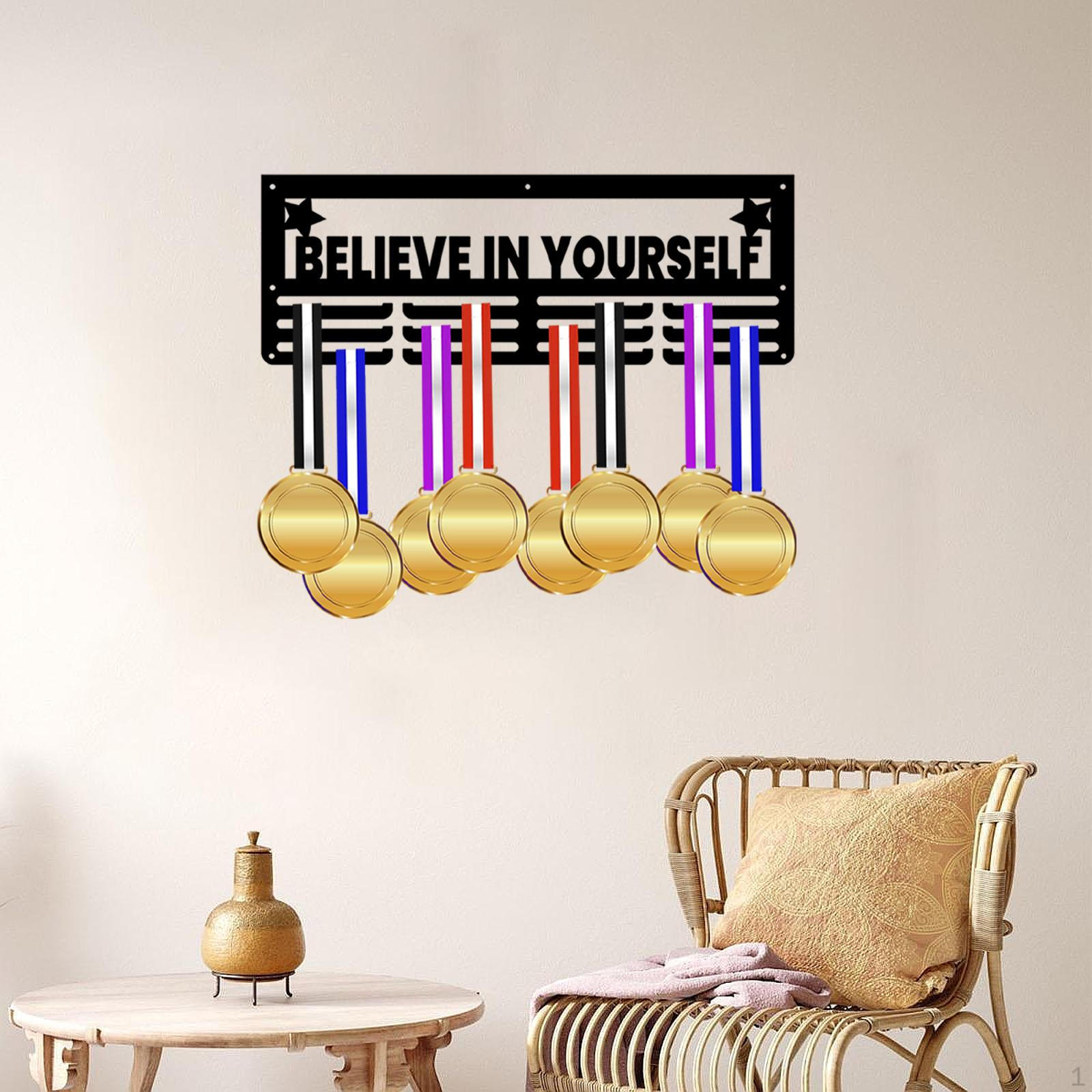 

Стойка, настенный держатель для наград и лент believe yourself