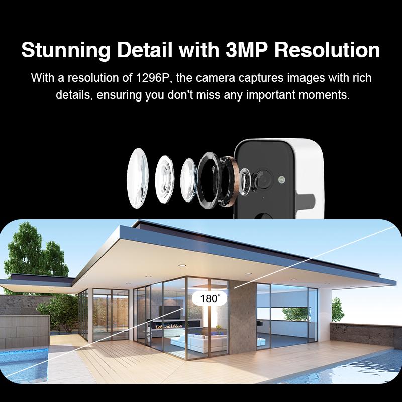 OKAM PRO Outdoor Solar Camera 5G WiFi HD 5MP 5000mAh Motion Tracking Two-Way Intercom Color Night Vision Wireless PTZ Camera