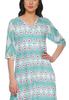 Moomaya V Neck Printed Kurta And Palazzo Pant Set Ethnic Wear Dress For