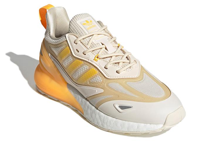 Adidas Originals Zx 2K Boost 2.0 'Wonder White Orange Tint' Women's GZ7823