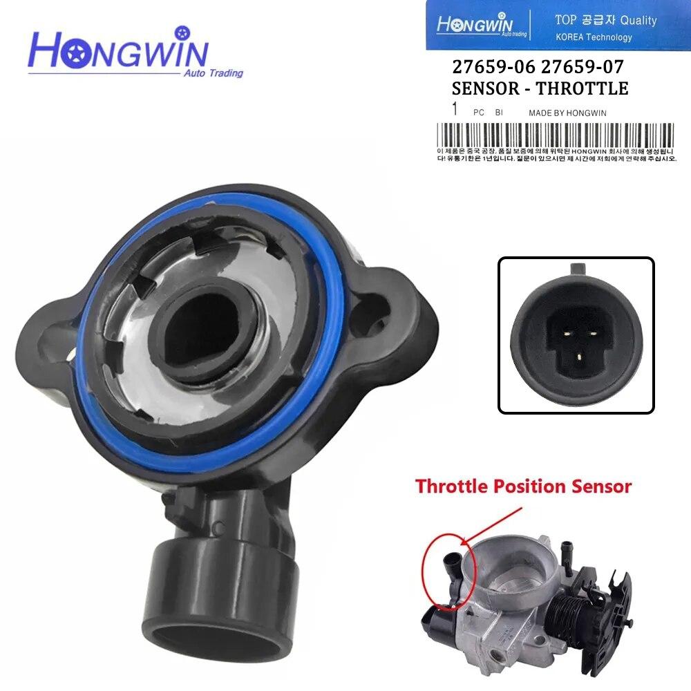 TPS Throttle Position Sensor & Plug 27659-06 27659-07 For Harley Davidson 2006-UP V Twin Softail Dyna Fat Boy Fat Bob X1 Sensor Olny