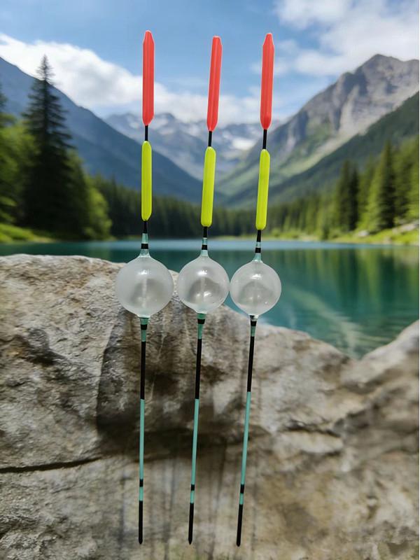 Pływak bąbelkowy o wysokiej czułości na karasia: Przyciągający wzrok, pionowy spławik do krótkowzroczności na płytkich wodach