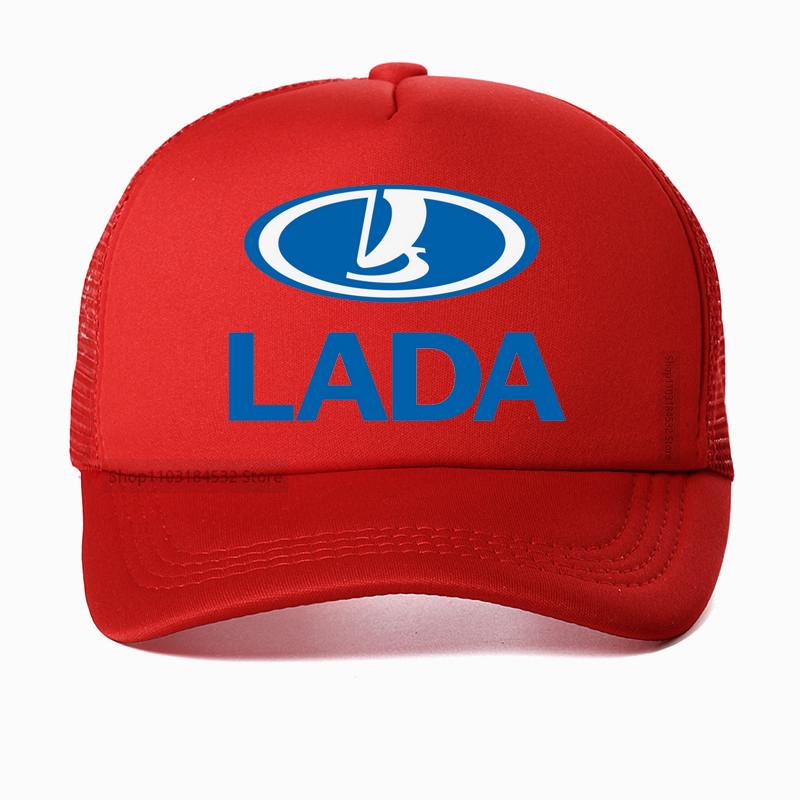 Lada Auto Fashion Casual Mesh Baseball Cap Adjustable Hip Hop Summer Unisex Breathable Hat Adjustable