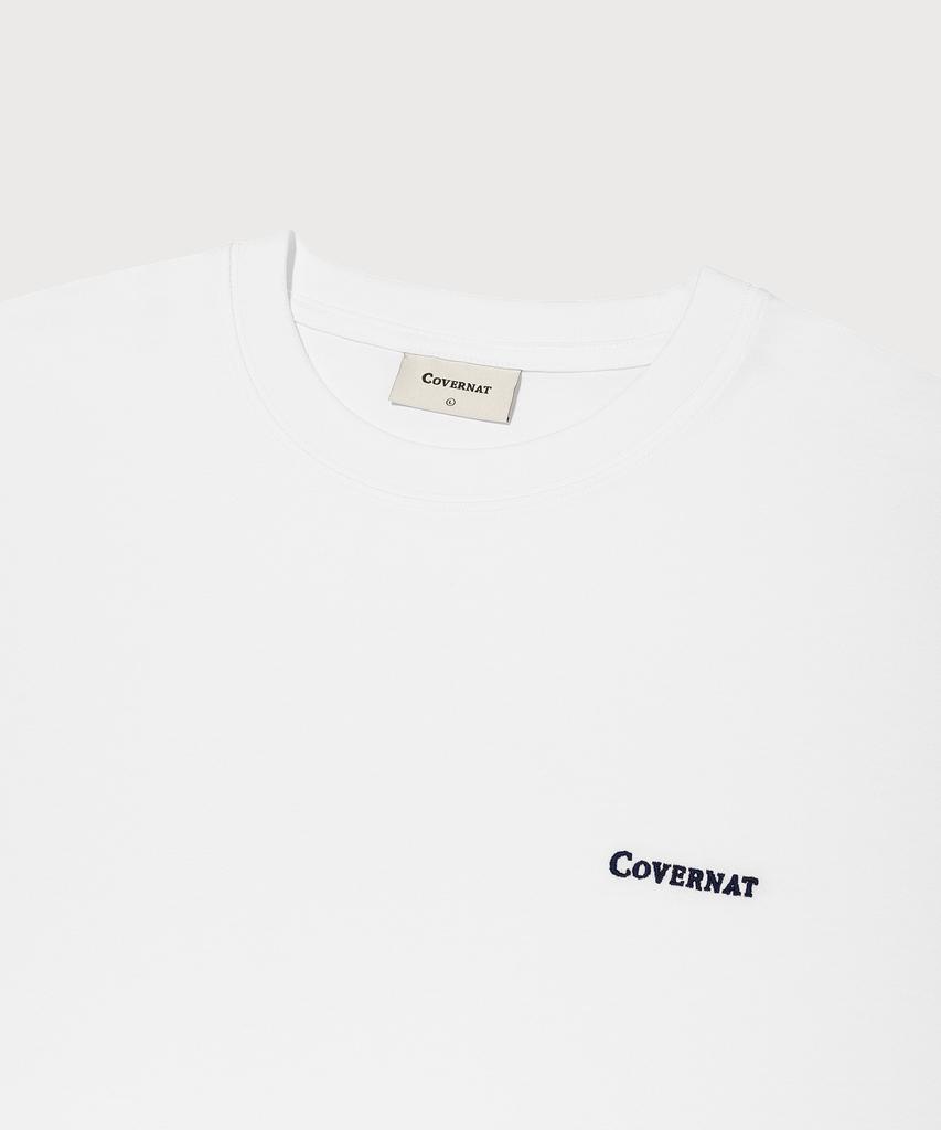 COVERNAT Small Logo T-Shirt White