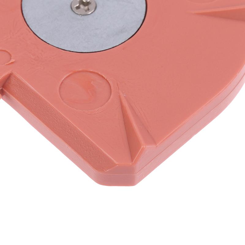 1Pcs Dental Round Plastic Base With Iron Sheet Plastic Plate For Dental Pin Planter Machine Parts Dental Laboratory Materials