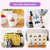 50 New Animation Vehicle Series Stickers Cartoon Truck Excavator Decorative Suitcase Children's Stickers