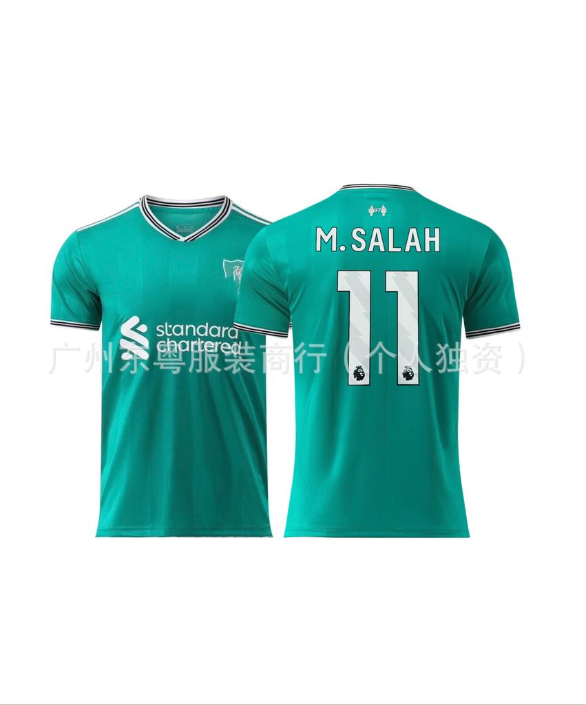 New Real Madrid Mbappe Liv Barcelona Man into Miami Jersey Adult Football Suit Club Short Sleeve Shirt