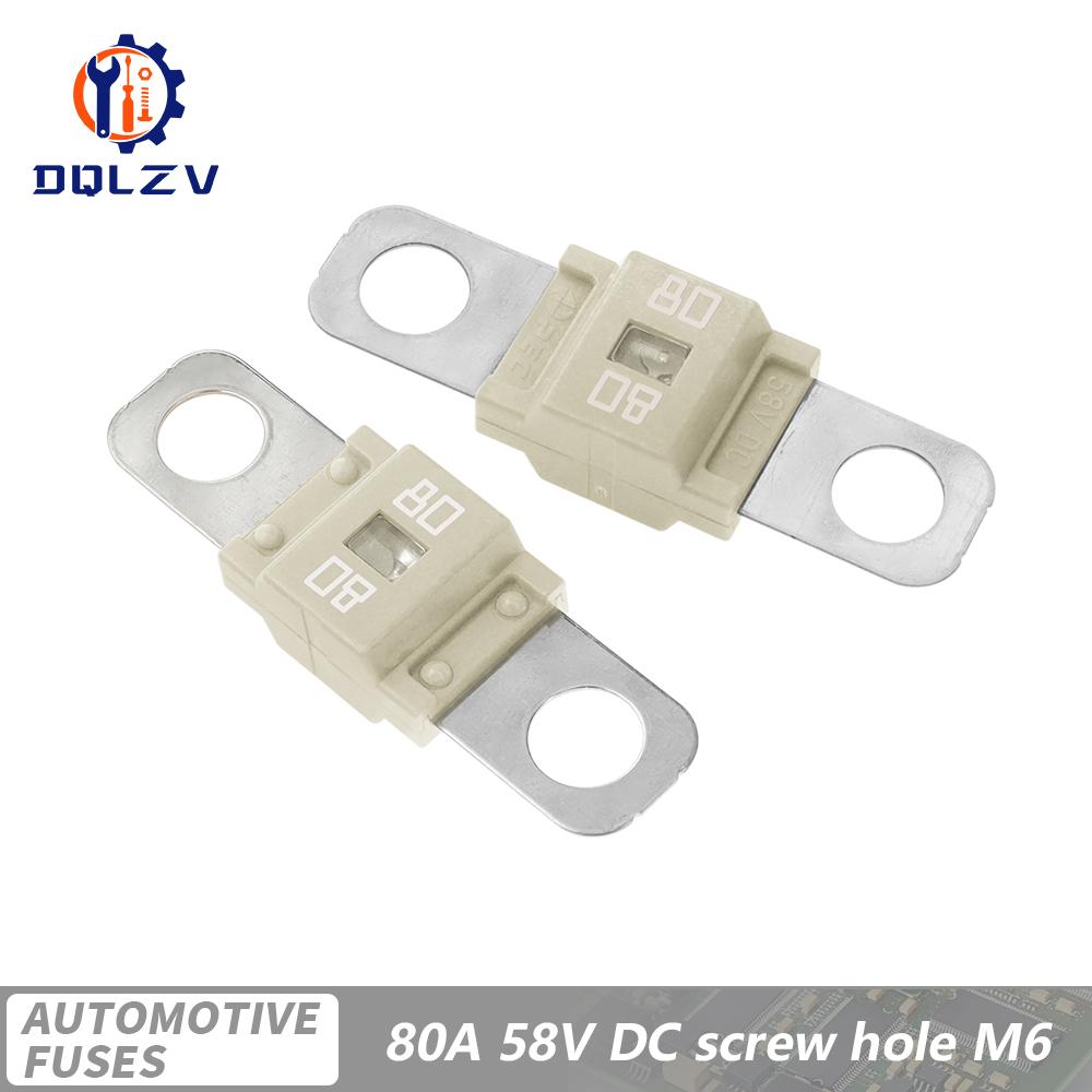

PEC Fuse DC 58V 30A 40A 50A 60A 80A 100A 125A 150A 175A 200A Mini ANL AFS Car Auto Fuse Assortment Automotive Motorcycle 1PCS