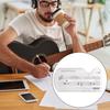 Staff Drawing Ruler Song Writer's Composing Template Stencil Song Writer's Composing Notation Tool for Music Notes