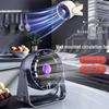 2025 Rechargeable Desktop Fan for Home, Office, Dormitory, Bedroom - Wall-Mountable & Hole-Free Design