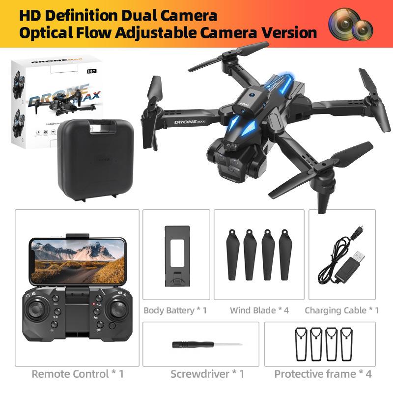 C10 HD Triple Camera Drone with Intelligent Obstacle Avoidance, Remote Control, and Four-Axis Design