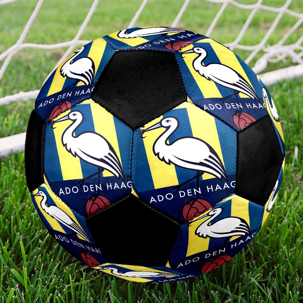 1 Stück ADO Den Haag Fußball Größe 5 Hallenfußball Mode Bunt Hinterhofspiel - Großartig für Sportfans Geschenk HE3