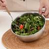 Multi Functional Stainless Steel Vegetable Bowl, Egg Mixing Bowl, Drain Basket, Soup Basin, Kitchen Cooking And Storage Tool