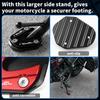 GFARDMOTO Kickstand Extension Pad Side Stand Extension Pad Motorcycle Kickstand Bike Side Stand for