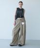Mualeumoa Belt Cotton Cargo Pants-Beige