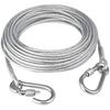 Outdoors Stainless Steels Clothes Line Portable Windproof Clothes Rope for Outdoor/Indoor/Home/Drying/Curtain Hanging