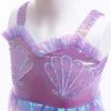 Girls' Purple Mermaid Spaghetti Strap Dress - Formal Costume & Performance Wear