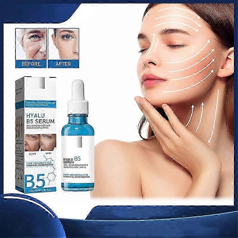 3Pcs Anti-Aging Hyalu B5 Serum Anti-wrinkle Concentrate Repairing Serum 30ml