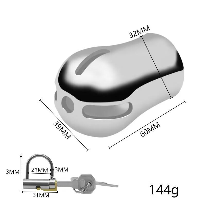 Adult Sex Toys SM Toys Simple out Wear Chastity Lock Turtle Head Lock Toys 2023