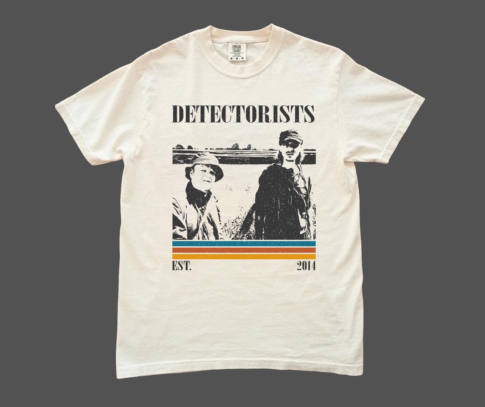 Detectorists TV Series Shirt - Retro Comfort Colors Tee XL
