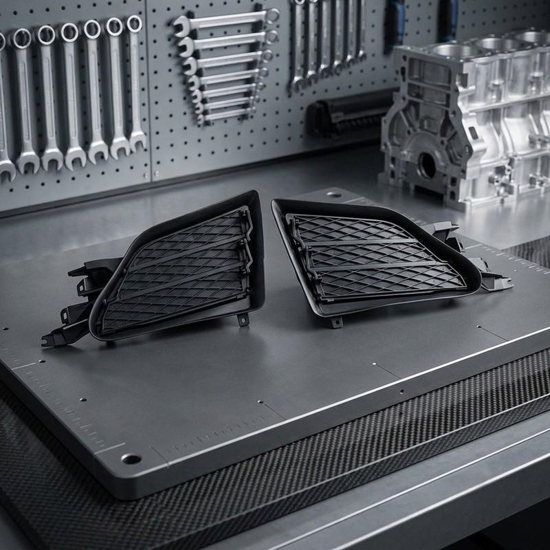 Intake Grille Active Grille ABS Material Heat Resistant Anti Aging Pressure Resistant For Car Front Replacement