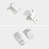 Multipurpose Manual Awning Peplacement Parts Sturdy Aluminum Alloy Materials Wall Mounts for Outdoor Sunshades