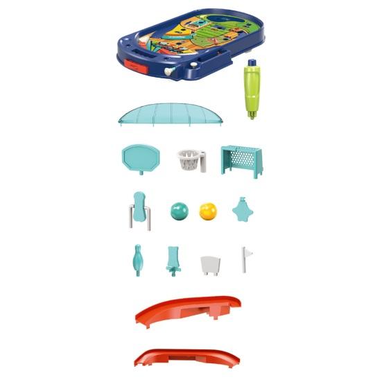 1 Set Interactive Children's Pinball Game Fun Family Toy for Logical Thinking Competitive Play Desktop Pinball Toys