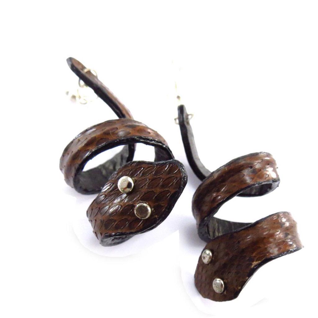 

Les Trésors De Lily [J5983] - дизайнерские серьги Brown Tentation