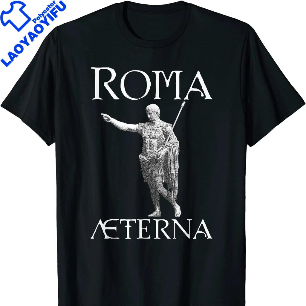Roma Aeterna Spqr Rounisex Empire Graphic Tshirts Summer Funny Unisex Short Sleeve ONeck TShirt Casual Unisex Tops