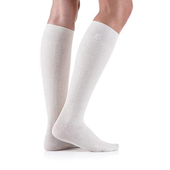 

общие Медицинские компрессионные чулки FAST LIN для улучшения венозного кровотока в нижних Медицинский Натуральный [Общедоступный] Женских ногах,