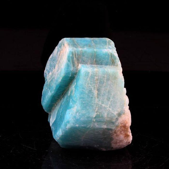 Pierres et Minéraux. Amazonite. 155.5 ct. Konso, Ethiopie.