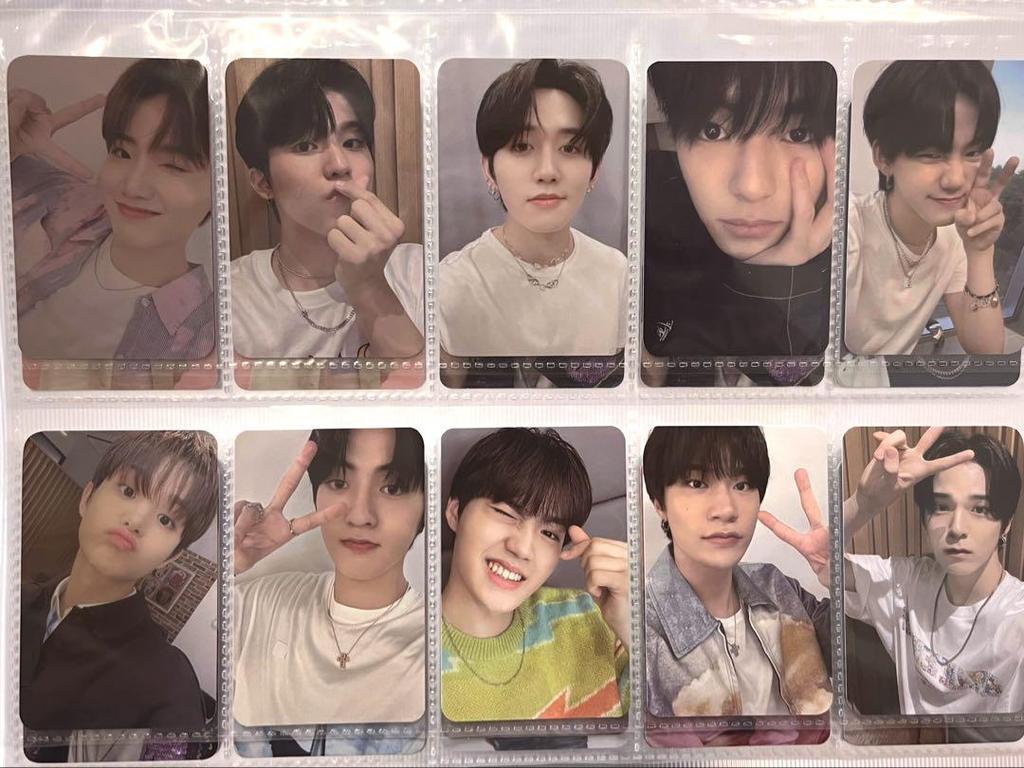 [USED] TREASURE Junkyu Trading Card Album Set Initial Fan Club Bonus Newsletter