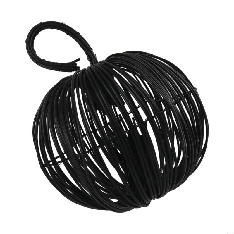 Woven Pumpkins Pendant Artificial Rattan Chandelier Halloween Decoration Ceiling Ornament For Dining Room Bedroom