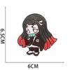 19Pcs/Set Anime Demon Slayer Q-Version Character Embroidery Patch Clothing Decoration