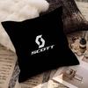 S-Scott Bike Logo Pillow Cover For Bedroom Room And Living Room Sofa Decorative Cushion Cover