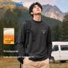 Jeanswest Men's Thermal Mock Neck Long Sleeve T-Shirt