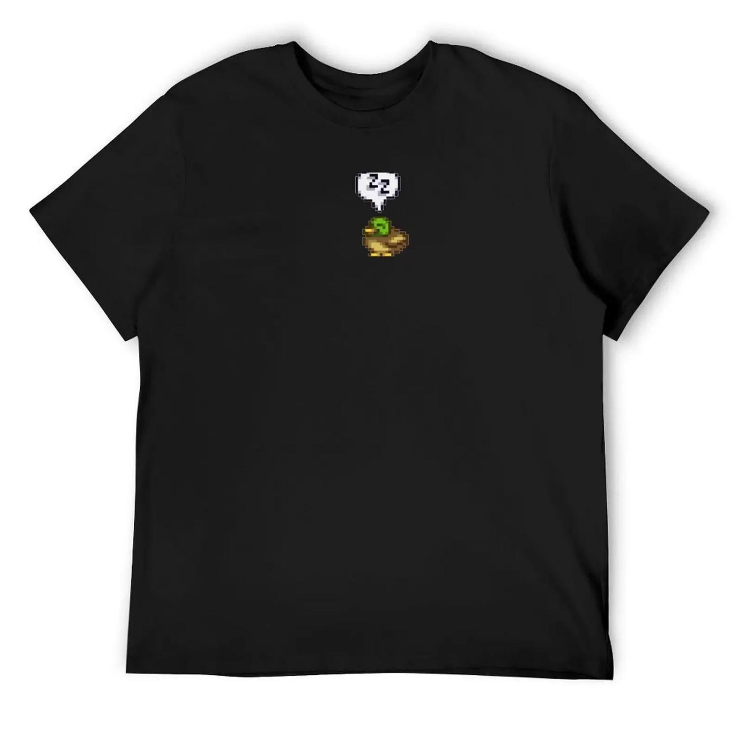 

Stardew Valley Sleeping Duck T-Shirt oversizeds vintage clothes anime stuff men clothing XXXXXL