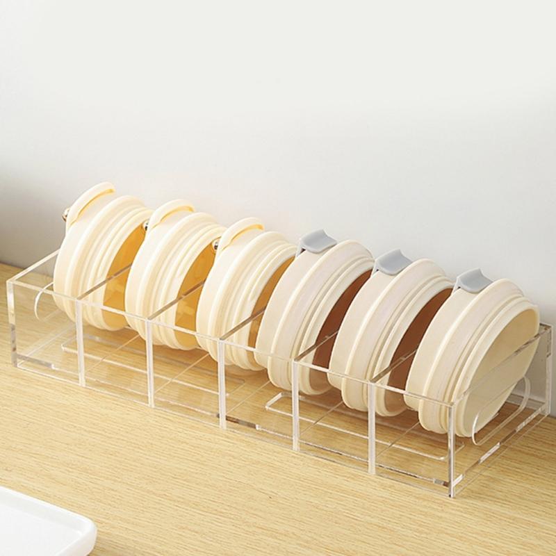Elegant Designs Single Pack Multipurpose Acrylics Dish Portable Accessory for Serving Snacks and Fruits Daily Use Items