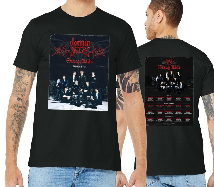 Stray Kids World Tour 2025 Tshirt  dominATE SKZ Tshirt Unisex T-Shirt M