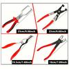 Professional Hose Clamp Pliers Set of 4  Fuel Line Disconnection and Removal Tool Kit for Auto Repair
