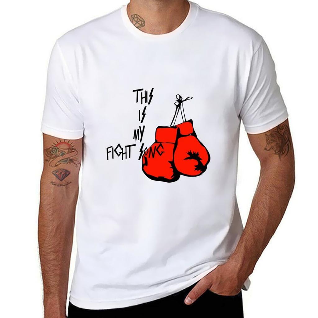 This Is My Fight Song Tshirt Plus Size Basic Cotton Tshirt