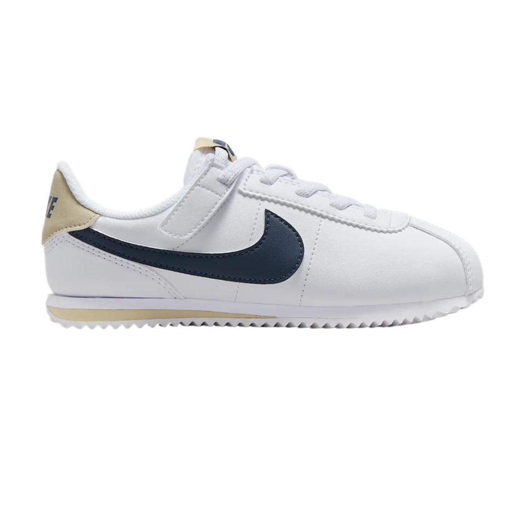 Nike Cortez EasyOn White Desert Khaki Thunder Blue (PS) Kids Sneakers DM0951-114