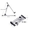 Aluminum Foldable Tablet Stand with Ergonomic Design for Posture Phone Desktop Stand for and Adjustable Height and Portable Stability, Non-Slip,