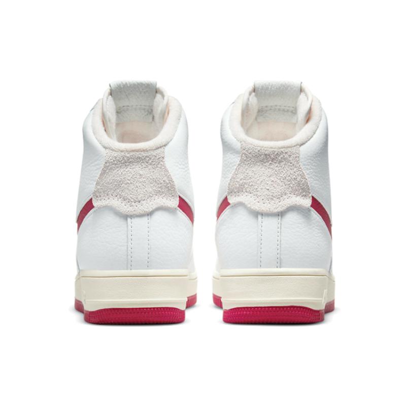 Nike Air Force 1 High Sculpt Summit White Gym Red Women's Sneakers DC3590-100
