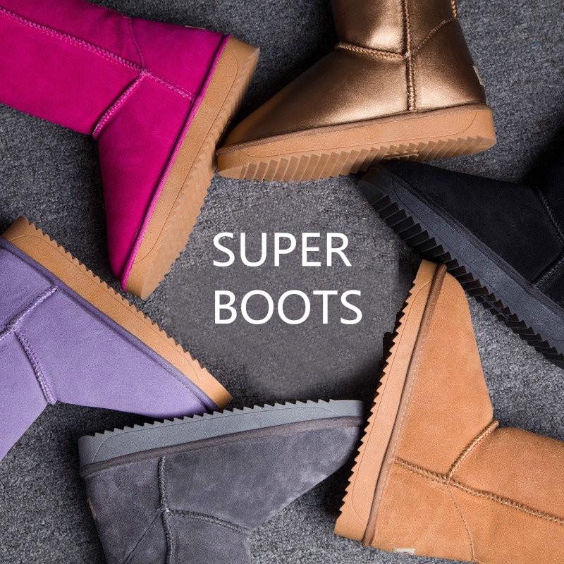 Fashion Fur One Real Fox Hair Over The Knee Boots Inside Elevating Women'S Boots Long Boots Super High Leather Waterproof Snow Boots